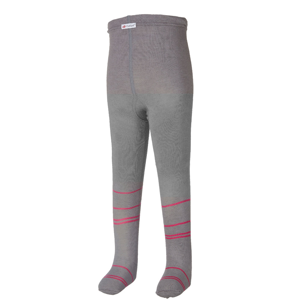 Outlast® tights - dark grey/raspberry