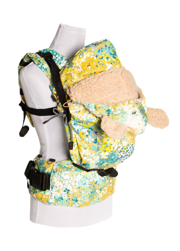 Monkey Mum® Insulated Hood for Carrier Carrie - Blooming Meadow