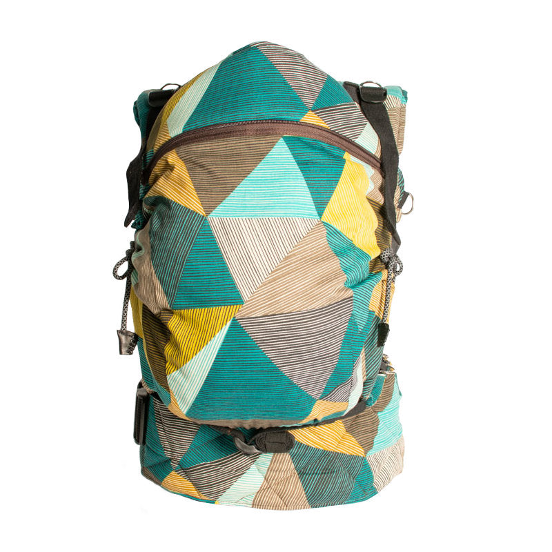 Monkey Mum® Ergonomic adjustable carrier Carrie - Charming Geometry