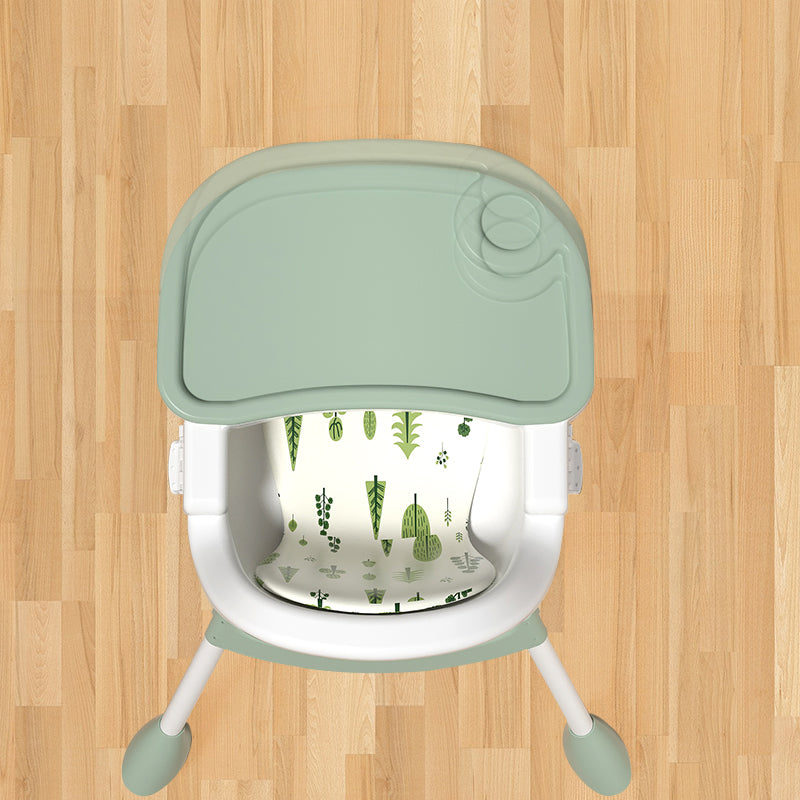 2-in-1 Simple Children's High Chair - Matcha Green