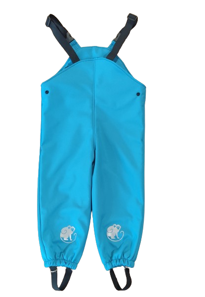 Monkey Mum® Softshellové laclové kalhoty s membránou - Veselá ještěrka
