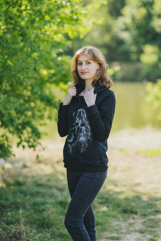 Monkey Mum® Nursing Sweatshirt Black - Loving Mama