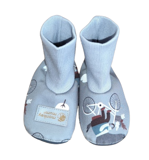Monkey Mum® Softshell booties with membrane - Wolves on Bikes