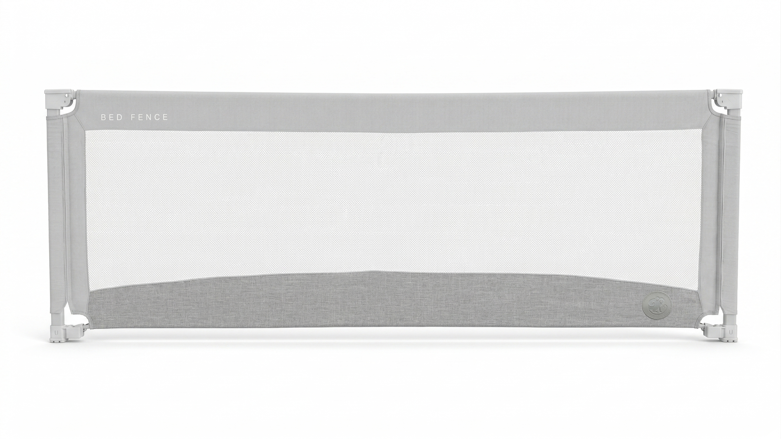Monkey Mum® Economy Bed Rail - Light Gray - Unboxed