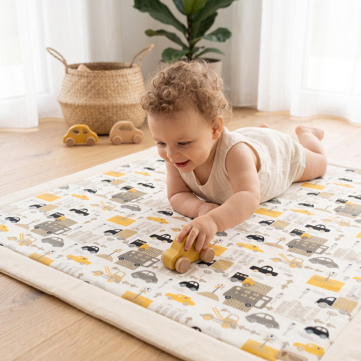 Podloga za igru Monkey Mum® - gradski promet