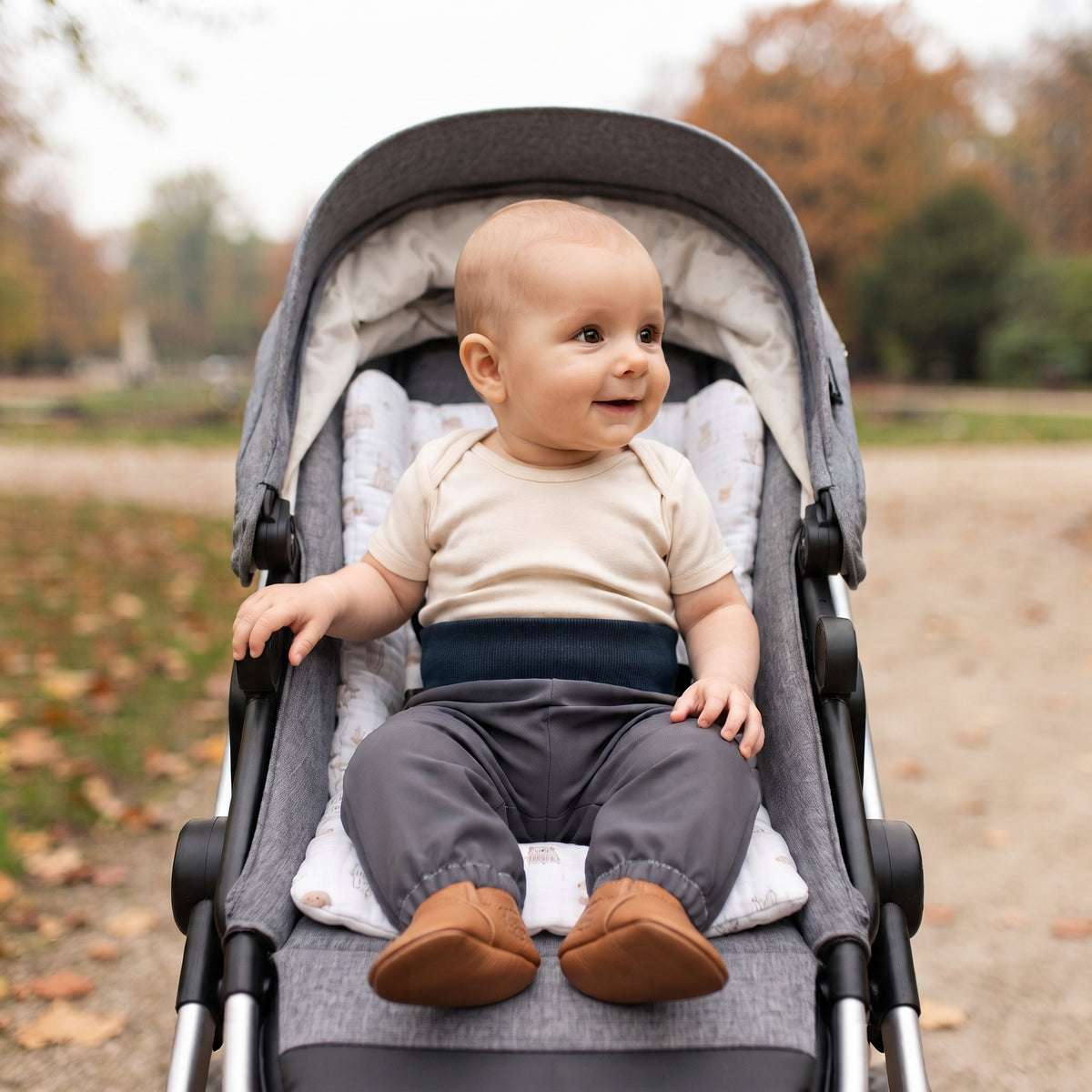 Dječje softshell hlače s membranom Monkey Mum® - Tajanstveni izlet