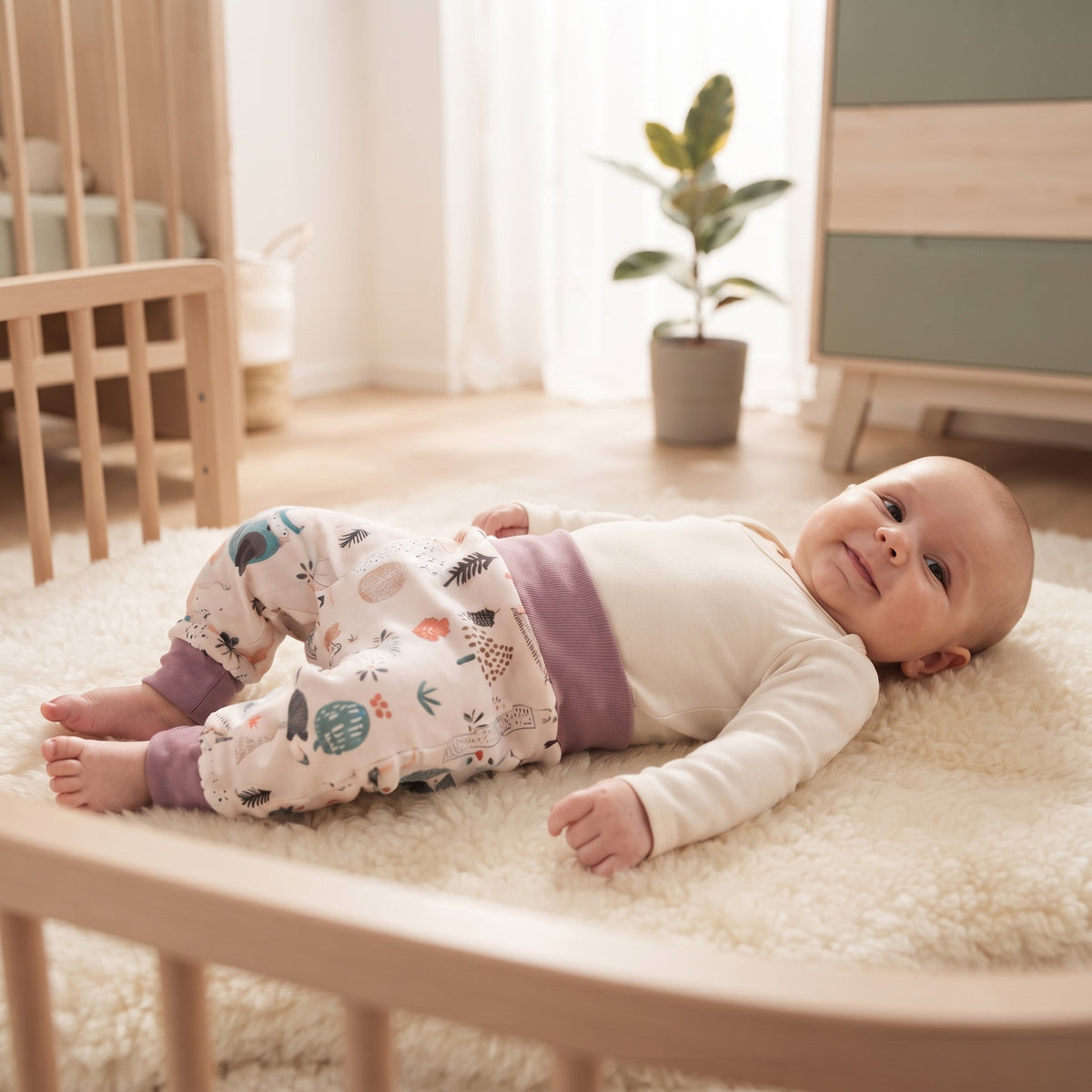 Dječje softshell hlače s membranom Monkey Mum® - Dnevne životinjice