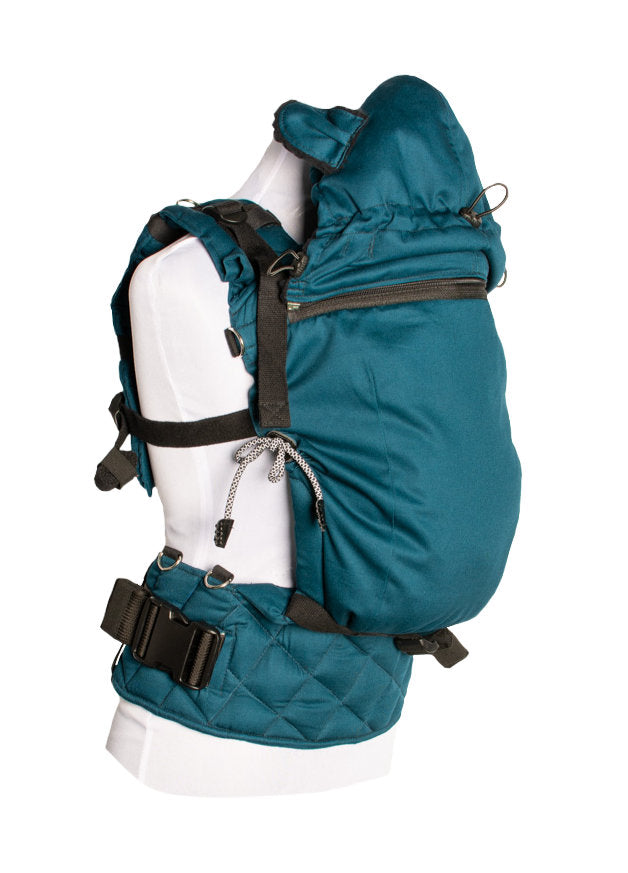 Monkey Mum® Insulated hood for Carrie carrier - Azure Water