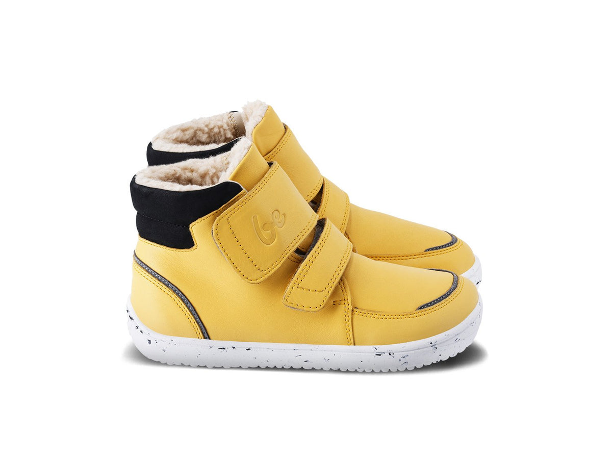 Be Lenka Dječje zimske cipele za bosu Panda 2.0 - Cheese Yellow