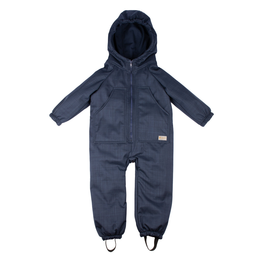Monkey Mum® Dětská zimní softshellová kombinéza s beránkem - Pohádkový večerníček - vel. 98/104, 110/116