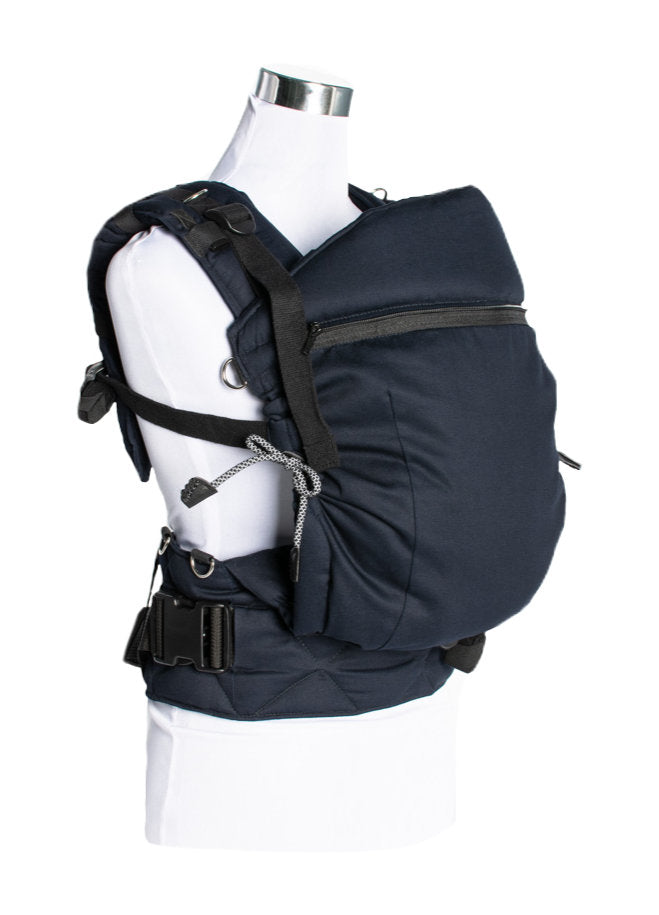 Monkey Mum® Ergonomic adjustable carrier Carrie - Silver Night