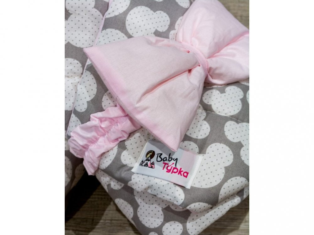 Swaddle Wrap - Mickey Pink