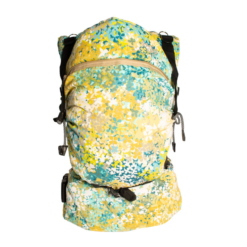Monkey Mum® Ergonomic adjustable carrier Carrie - Blooming Meadow