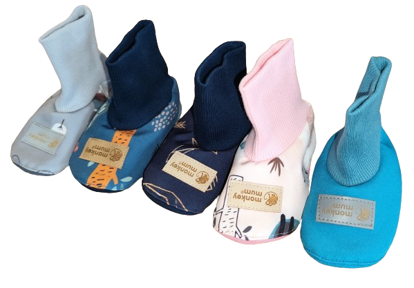Monkey Mum® Softshellové capáčky s membránou - Vlci na kole