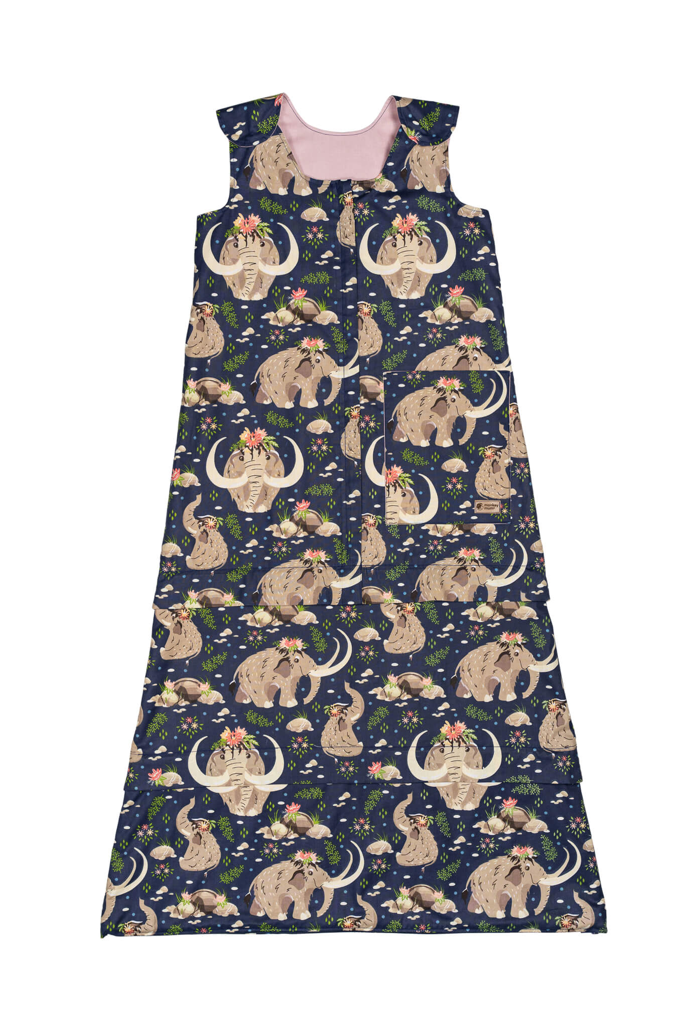 Winter adjustable sleeping bag Monkey Mum® 0 - 4 years - set - Mammoth Princess