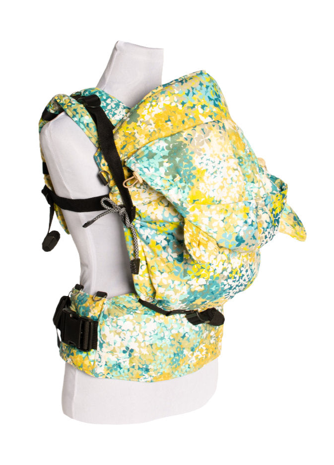Monkey Mum® Lightweight hood for Carrie carrier - Blooming Meadow