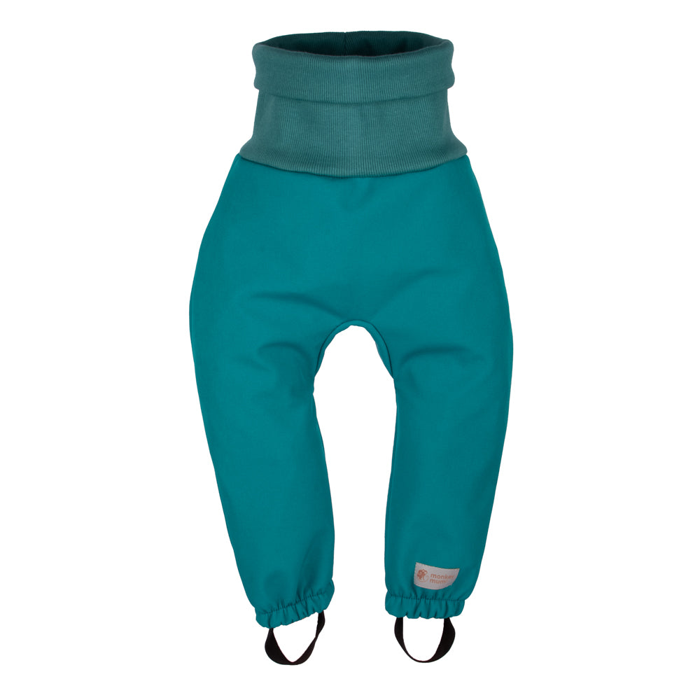 Dječje rasteće softshell hlače s membranom Monkey Mum® - Veseli gušter