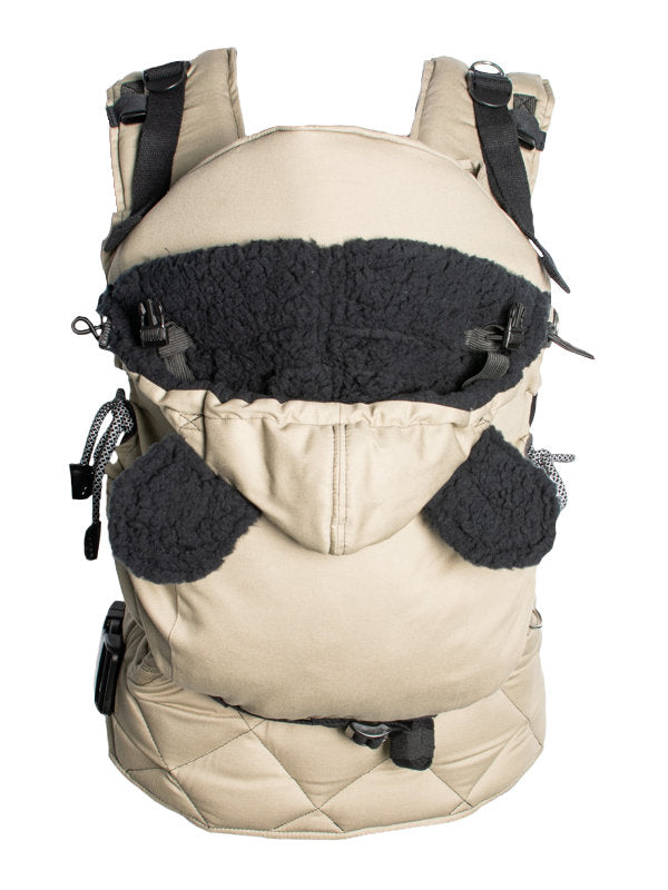 Monkey Mum® Insulated hood for Carrie carrier - Desert Sand