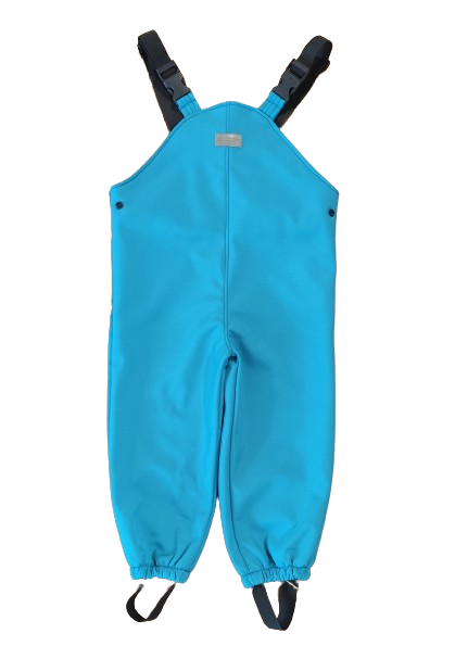 Monkey Mum® Softshell hlače na tregere s membranom - Veseli gušter