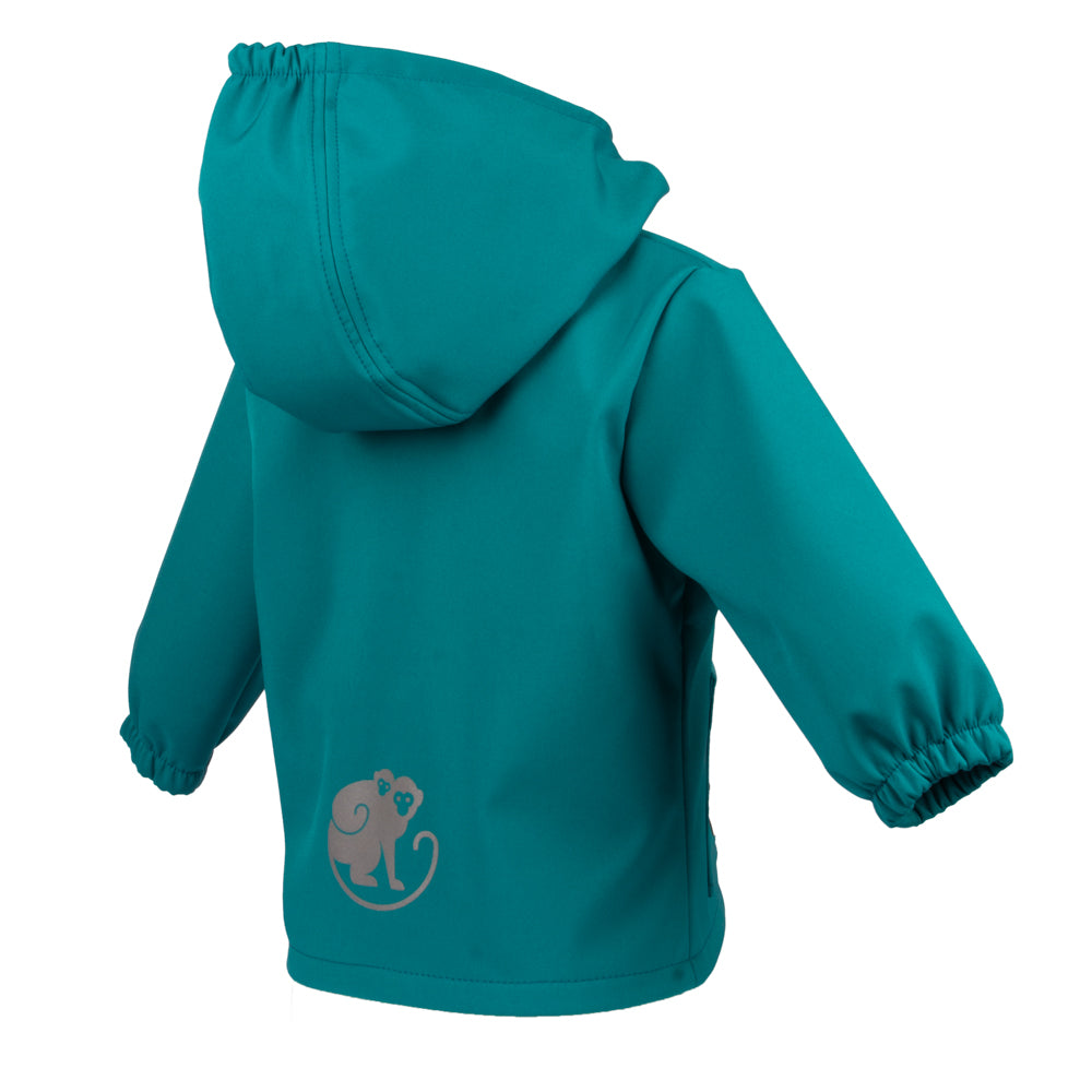 Children's softshell jacket with membrane Monkey Mum® - Happy Lizard