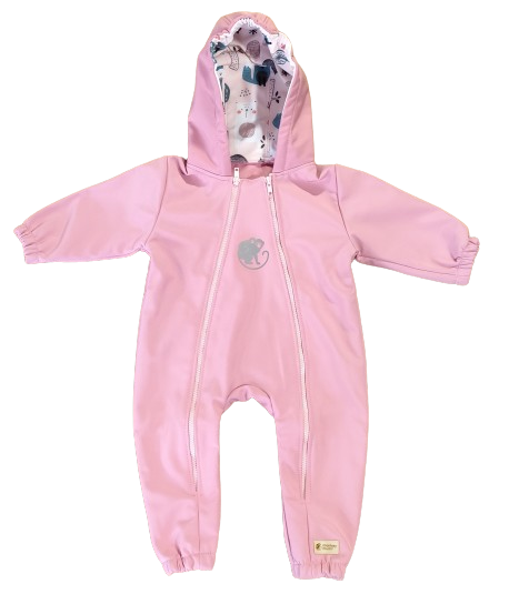 Monkey Mum® Softshell kombinezon s membranom –Šećerne životinjice - vel. 62/68, 74/80