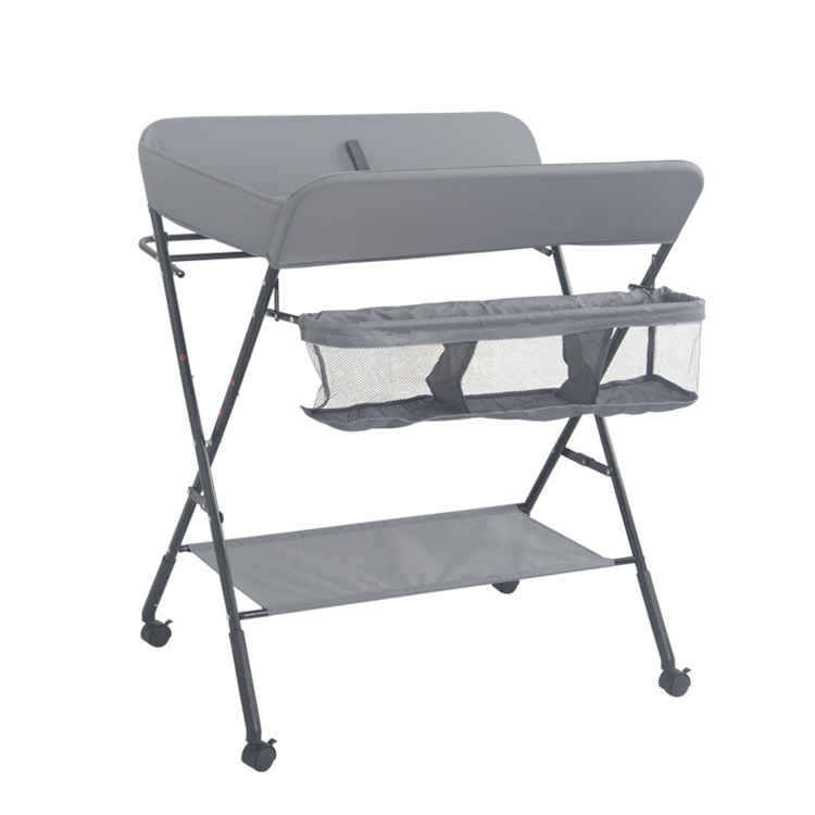 Children's Travel Changing Table - Dark Gray