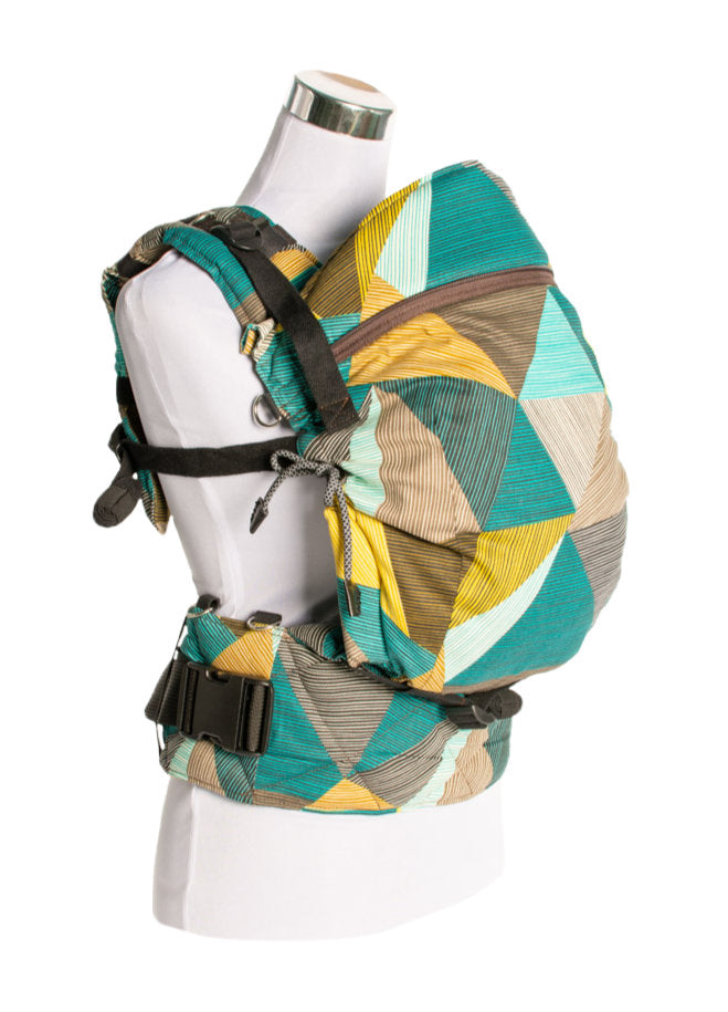 Monkey Mum® Ergonomic adjustable carrier Carrie - Charming Geometry