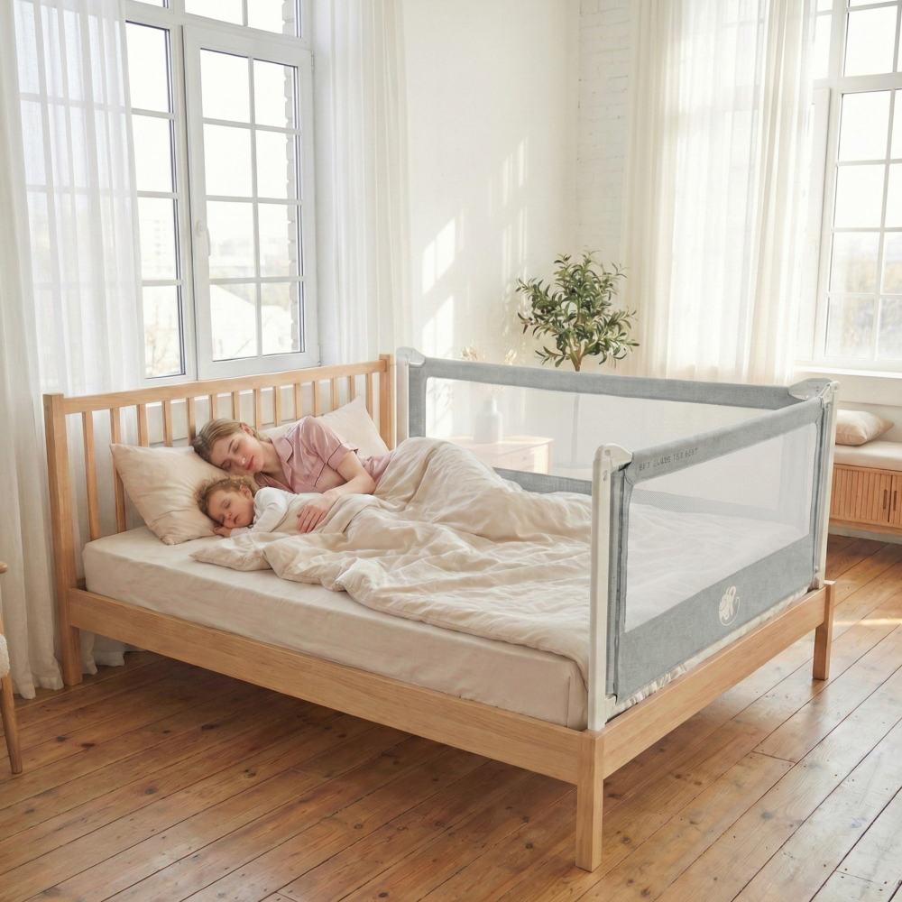 Monkey Mum® Popular Bed Rail - Dark Gray - Design - Unboxed