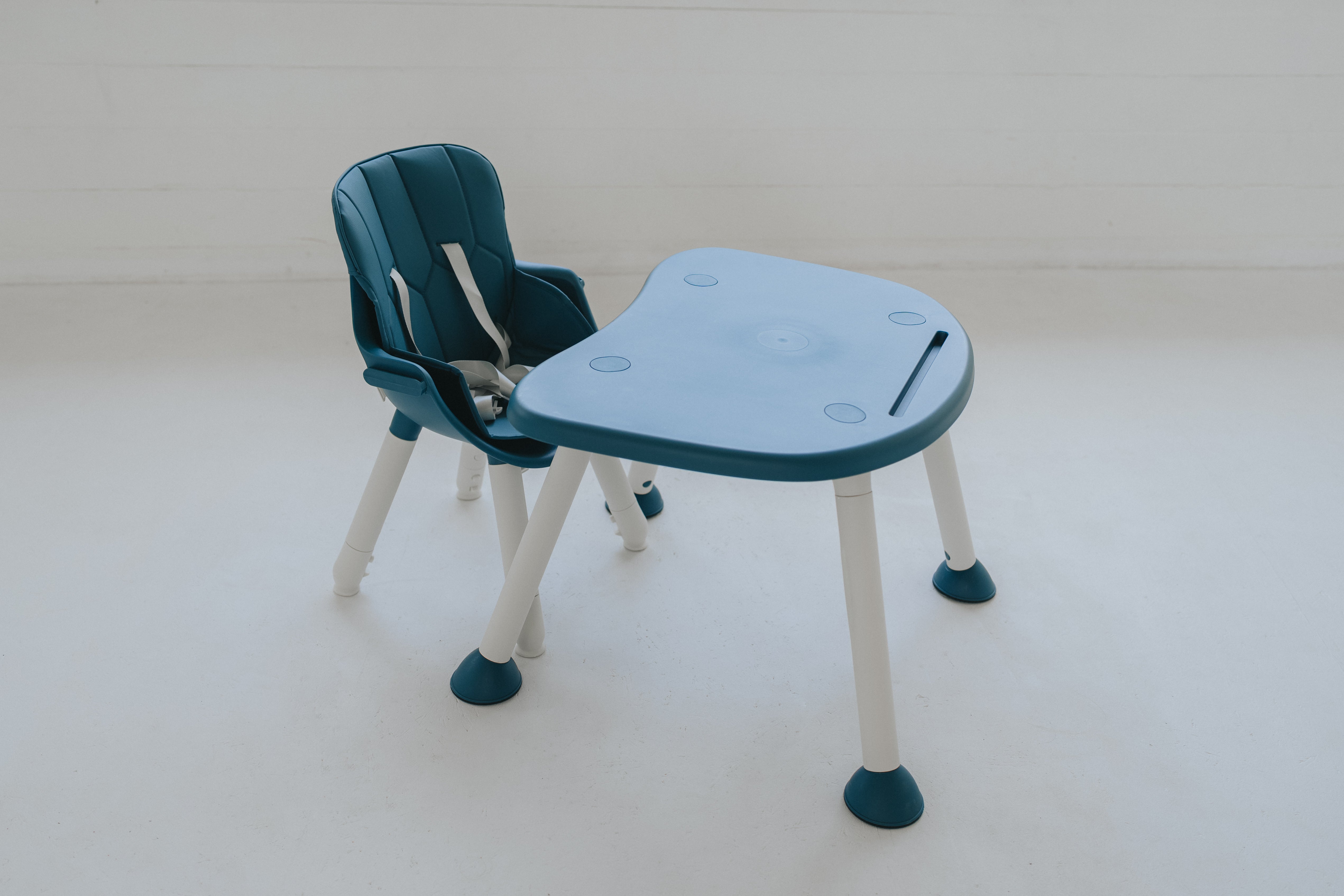 Grow 2-in-1 Children's High Chair - Blue - Unboxed