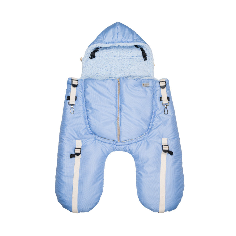 Monkey Mum® Insulated pocket in nylon fabric with sherpa lining for the Carrie carrier or stroller - Little Mouse