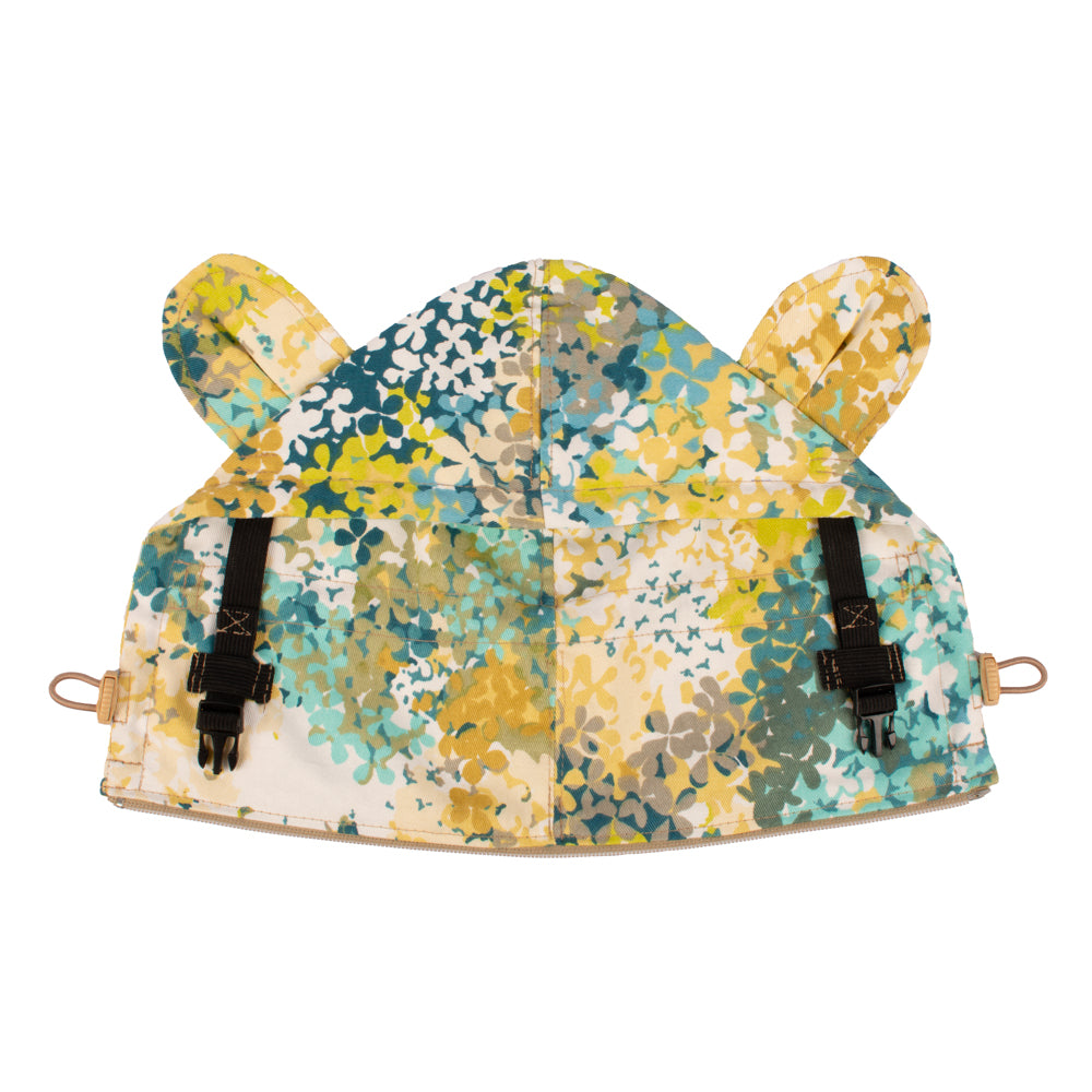 Monkey Mum® Lightweight hood for Carrie carrier - Blooming Meadow