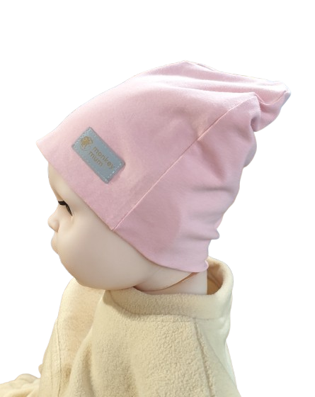 Čepice Monkey Mum® - Světle růžová