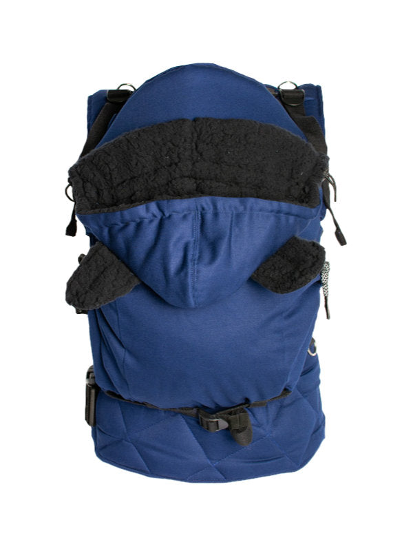 Monkey Mum® Insulated hood for Carrie carrier - Navy Blue
