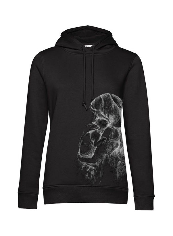 Monkey Mum® Nursing Sweatshirt Black - Loving Mama