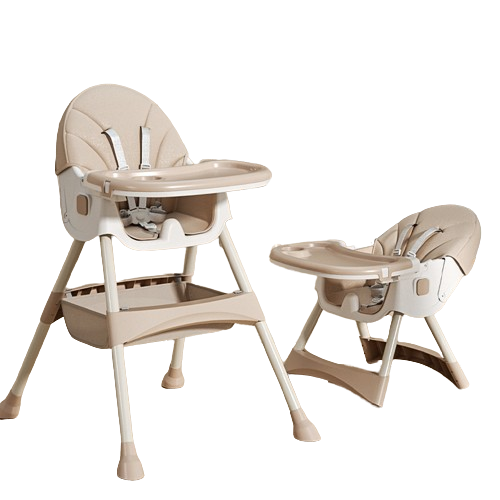2-in-1 Comfort Children's High Chair - Beige