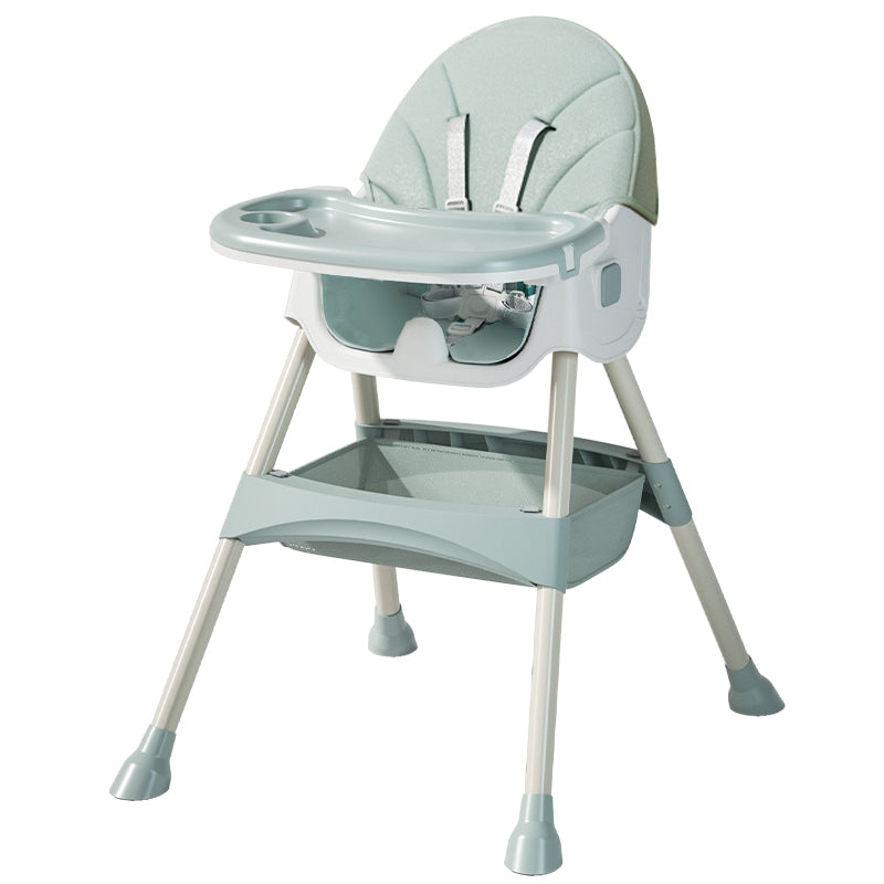 2-in-1 Comfort Children's High Chair - Green - unpacked
