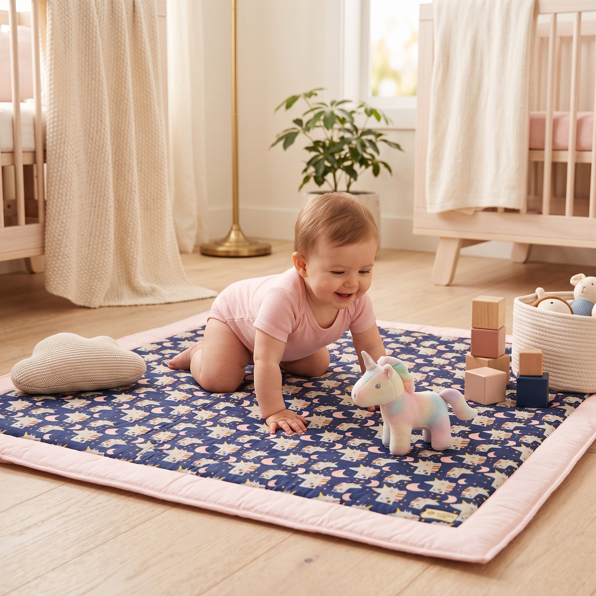 Monkey Mum® Play Mat - Unicorn