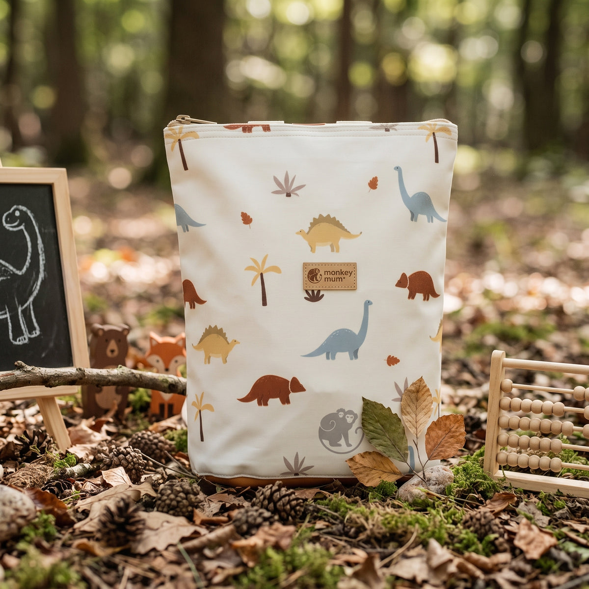 Dječji softshell ruksak Monkey Mum® - Dino priča