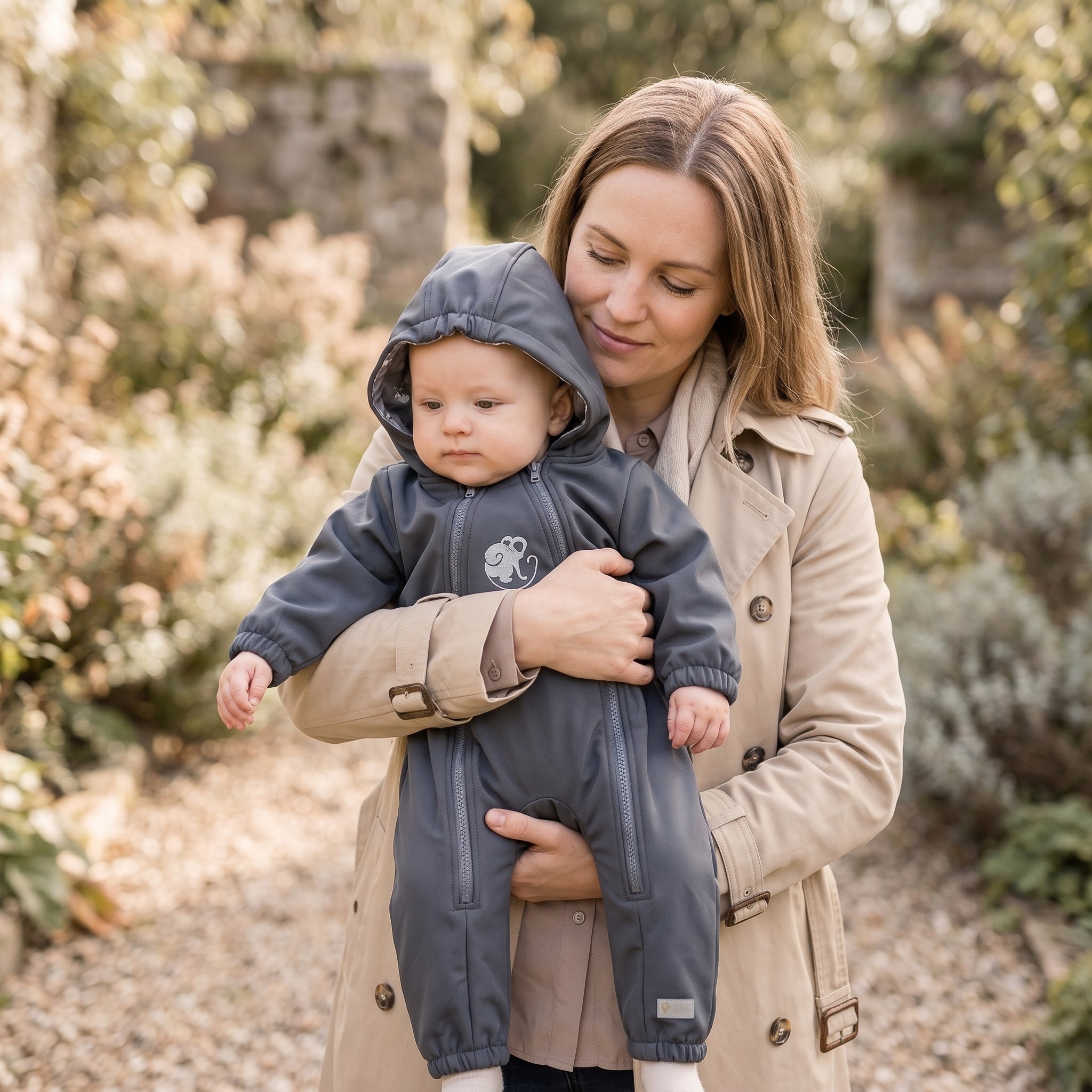 Monkey Mum® Softshell kombinezon s membranom – Tajanstveni izlet - vel. 62/68, 74/80