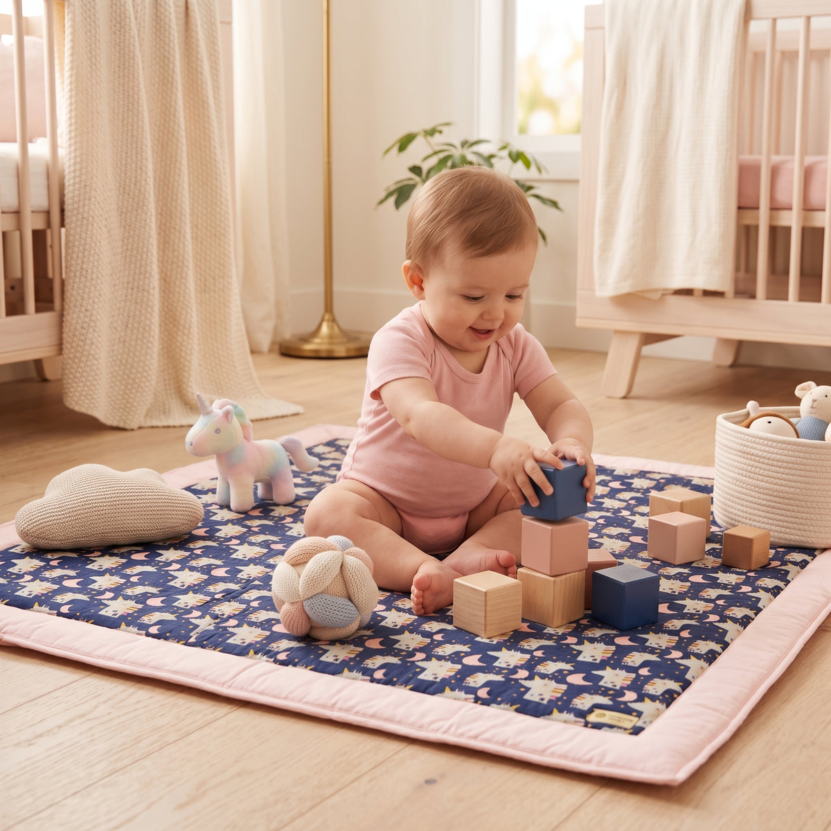 Monkey Mum® Play Mat - Unicorn