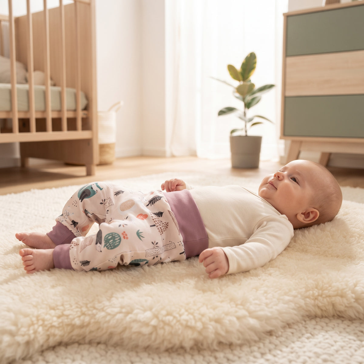 Dječje softshell hlače s membranom Monkey Mum® - Dnevne životinjice