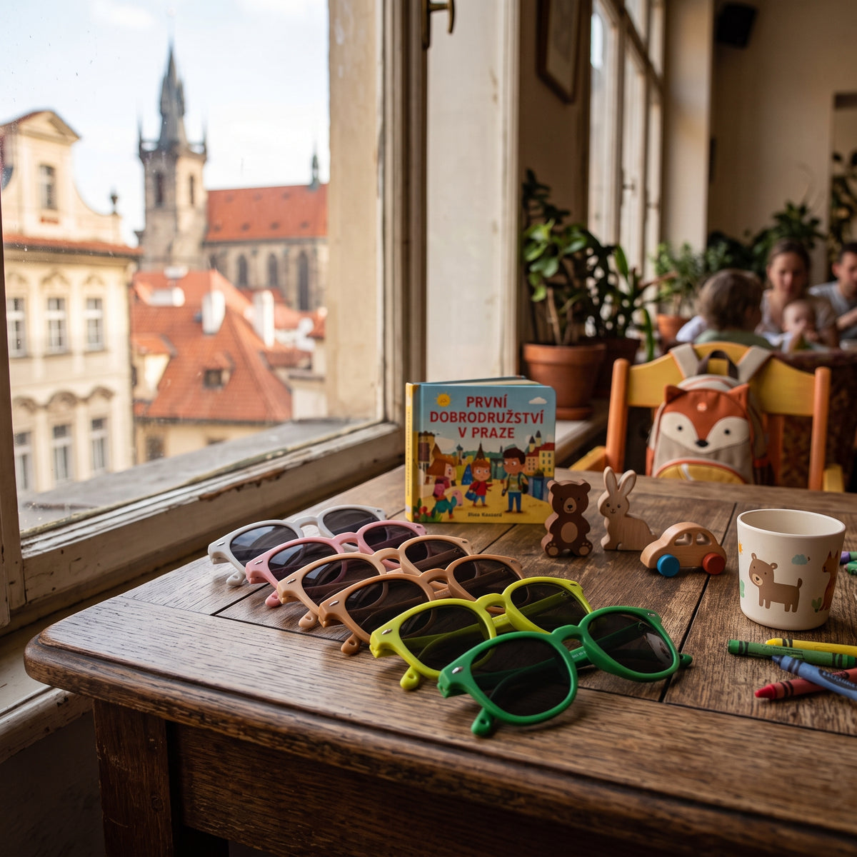 Dječje sunčane naočale Monkey Mum® - Tigrova oštrina - više boja