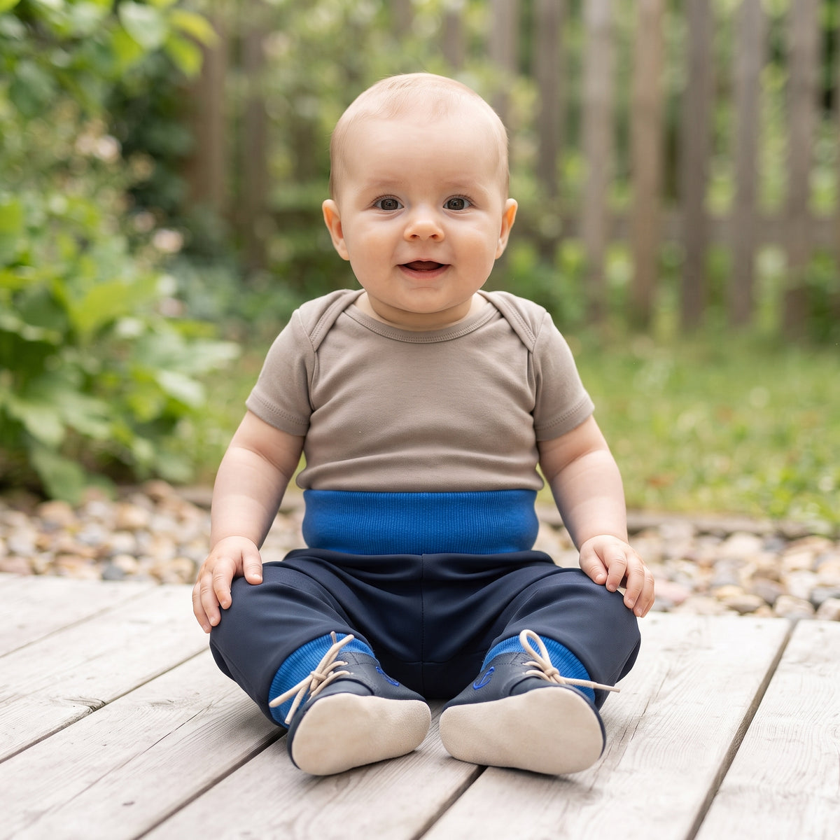 Dječje softshell hlače s membranom Monkey Mum® - Noćno nebo