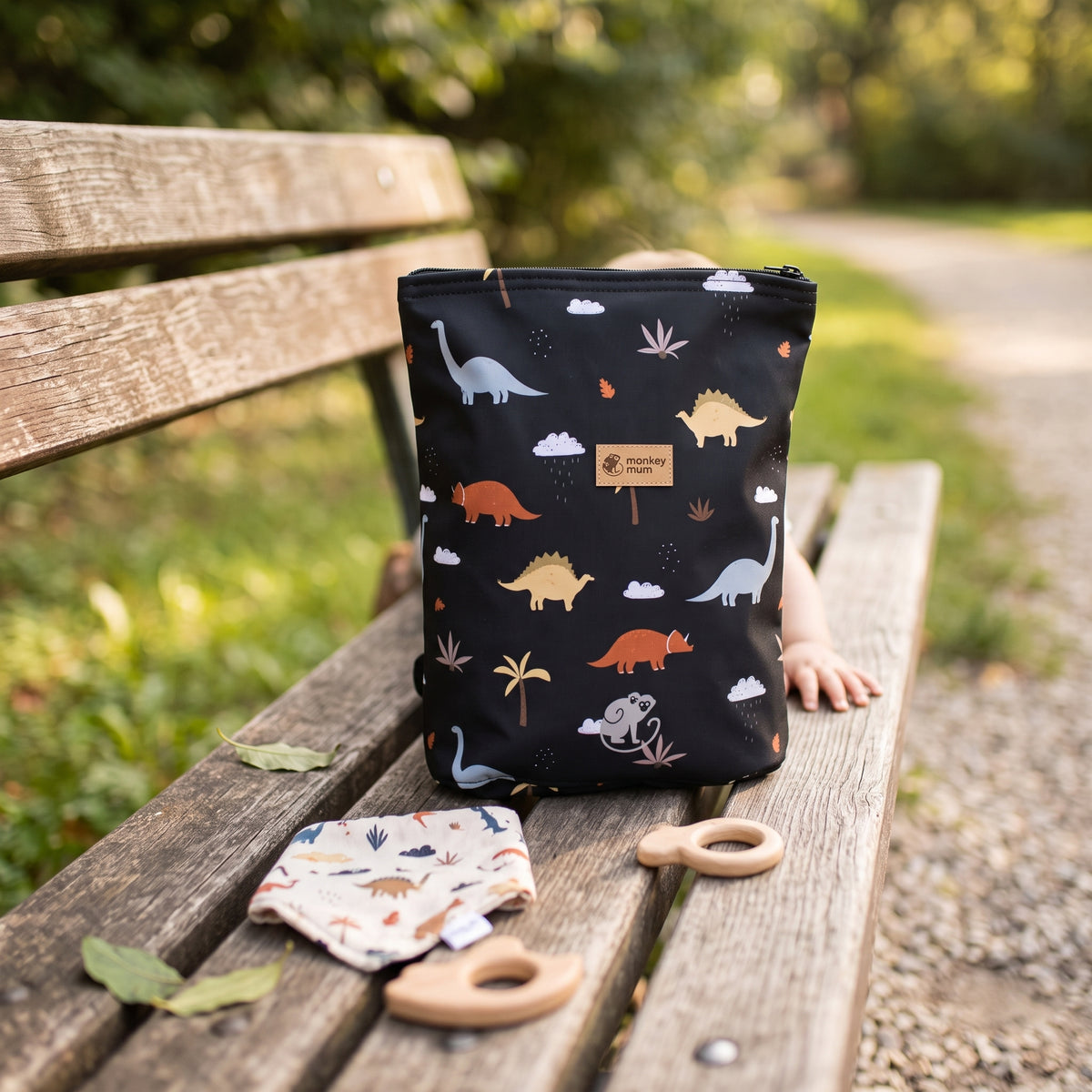 Dječji softshell ruksak Monkey Mum® - Put dinosaura