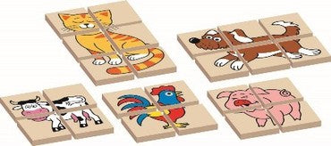 Jigsaw puzzle állatok