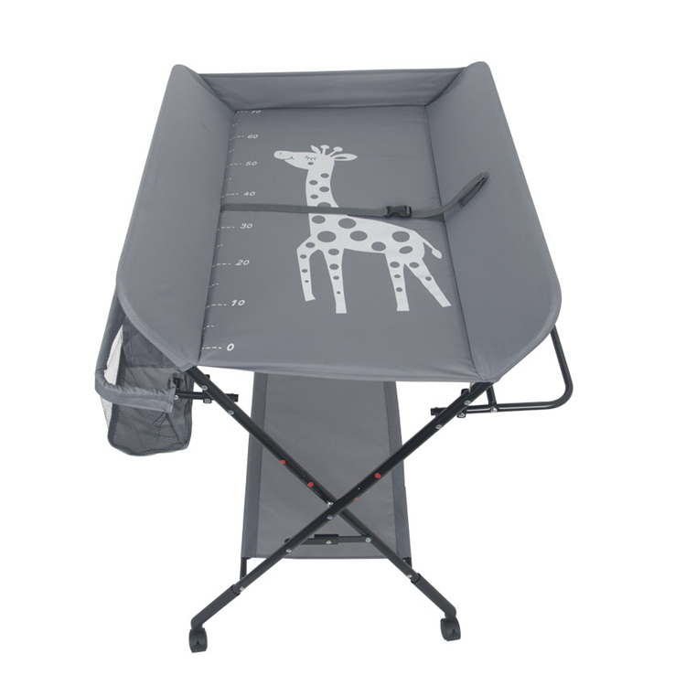Children's Travel Changing Table - Dark Gray