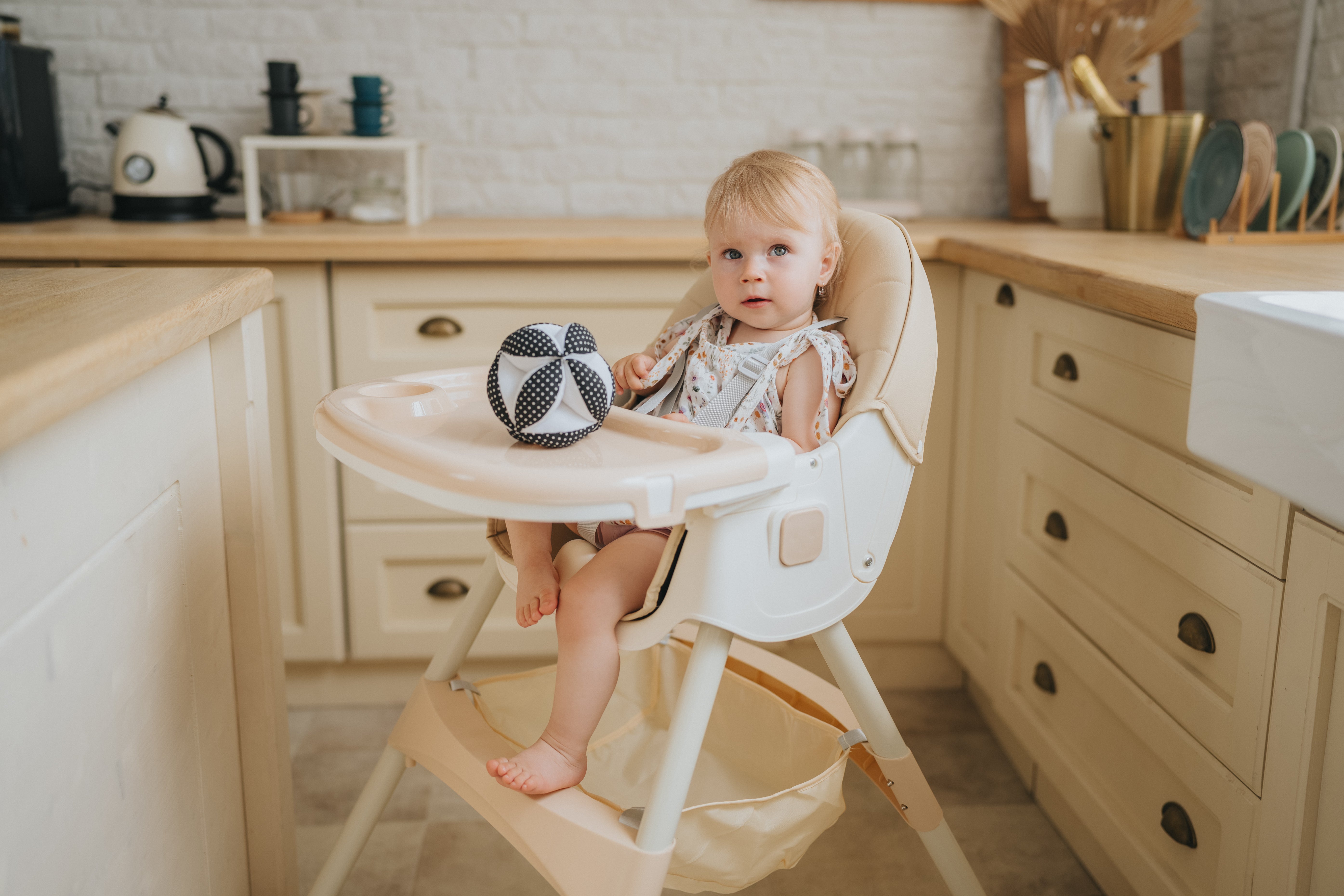 Comfort 2-in-1 Children's High Chair - Blue - Unboxed