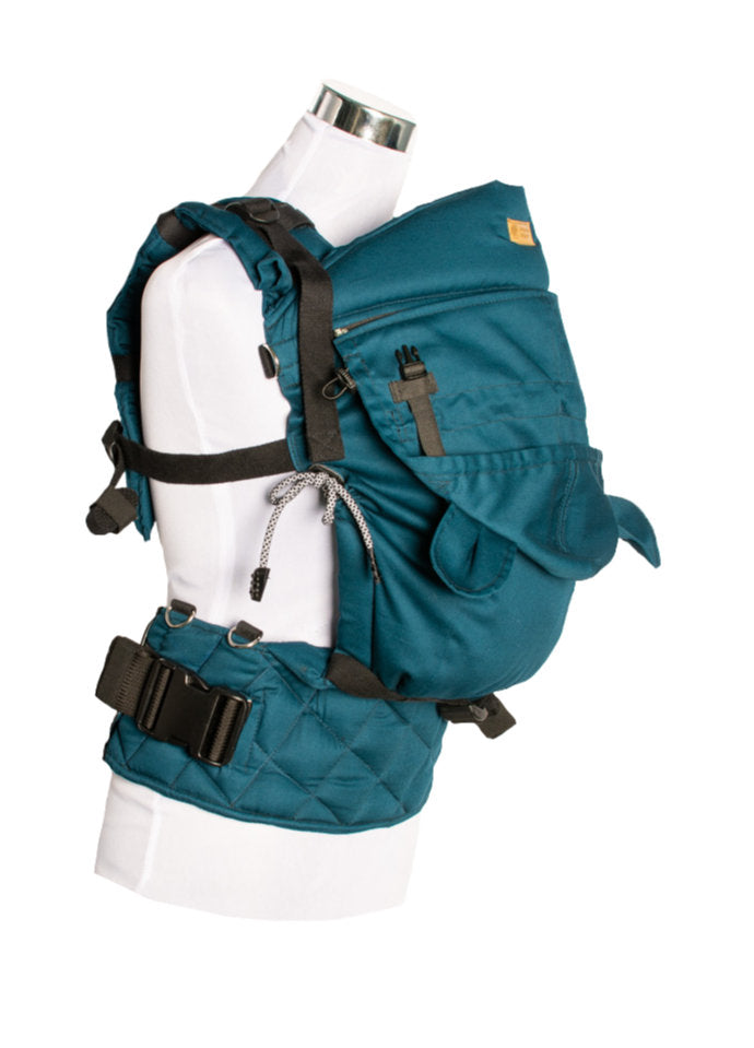 Monkey Mum® Lightweight hood for Carrie carrier - Azure Water