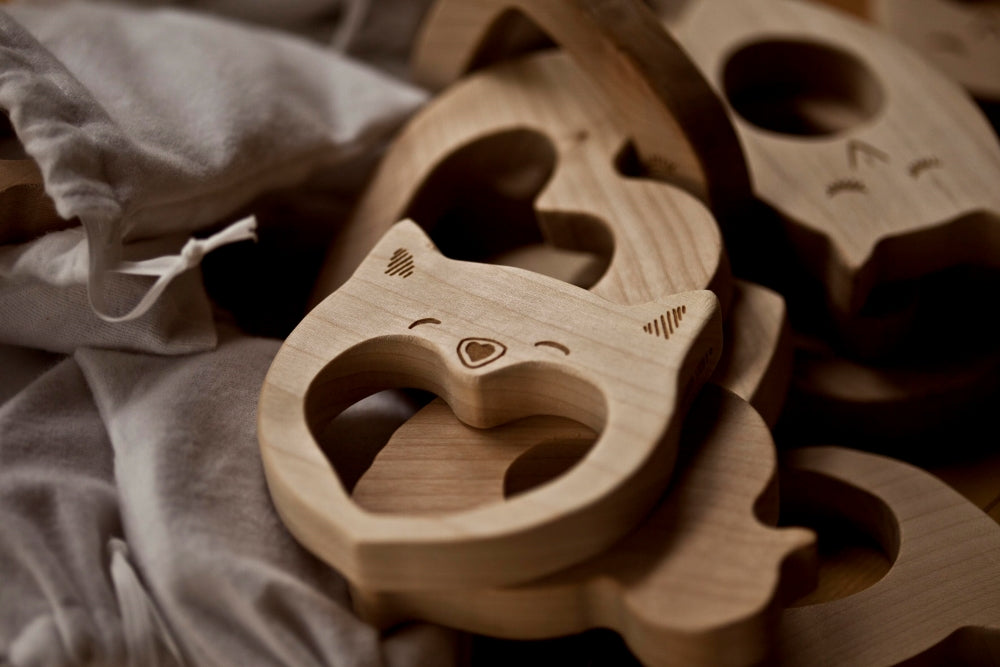 Wooden Story Bitleksak - Uggla