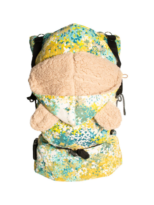Monkey Mum® Insulated Hood for Carrier Carrie - Blooming Meadow